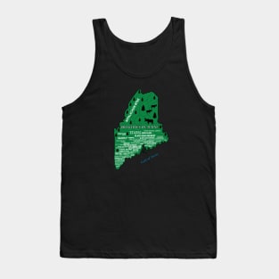 Breweries of Maine Tank Top